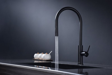 Смеситель для кухни Paulmark Senso антрацит Se215180-AN