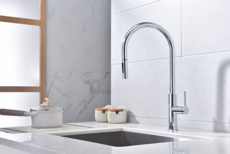 Смеситель для кухни Paulmark Senso хром Se215180-CR