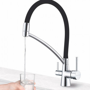 Смеситель для кухни Paulmark SIEGEN хром Si213111-CR