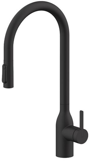 Смеситель для кухни Paulmark Universal антрацит Un213880-AN