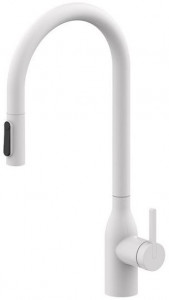 Смеситель для кухни Paulmark Universal белый Un213880-WH