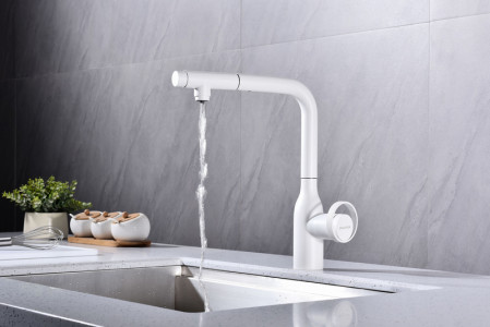 Смеситель для кухни Paulmark URBAN Ur213104-431 Starke-Paulmark белый