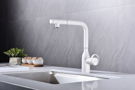 Смеситель для кухни Paulmark URBAN Ur213104-431 Starke-Paulmark белый