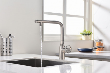 Смеситель для кухни Paulmark URBAN Ur213104-NI Starke-Paulmark никель