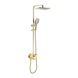 Душевая система 3 режима VIEIR Gold Brushed V393562S