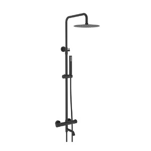 Душевая система 3 режима термостатическая VIEIR Black matt V403561С