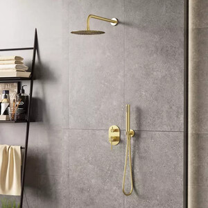 Душевая система встраиваемая VIEIR Gold Brushed V403563S