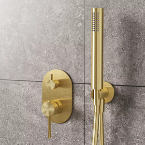 Душевая система встраиваемая VIEIR Gold Brushed V403563S