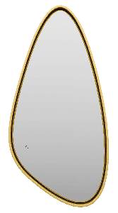 Зеркало Brevita Venus 600х1200 сенсор нейтральный свет VEN-Var-060-gold (золото)