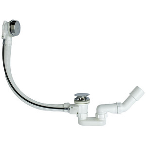 Цветной сифон для ванны полуавтомат VIEIR