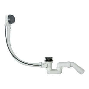 Цветной сифон для ванны полуавтомат VIEIR