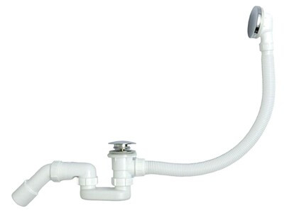 Цветной сифон для ванны полуавтомат VIEIR