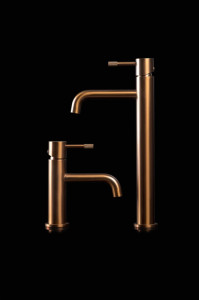 Смеситель для умывальника Boheme Uno Bronze Brush 461-BRB