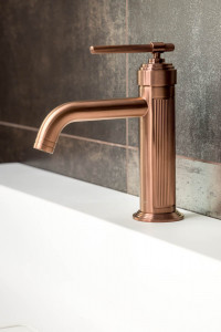 Смеситель для умывальника ETERNA COPPER BRUSHED 171-CB брашированная медь