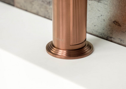 Смеситель для умывальника ETERNA COPPER BRUSHED 171-CB брашированная медь