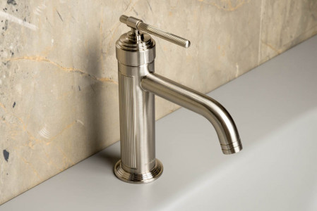 Смеситель для умывальника ETERNA NICKEL BRUSH 171-NB никель