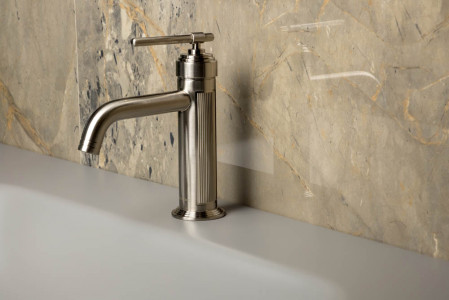 Смеситель для умывальника ETERNA NICKEL BRUSH 171-NB никель
