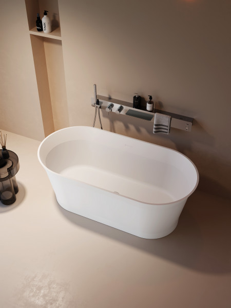 Ванна из искусственного камня Roxen Adel 150х75 Corian Solid Surface