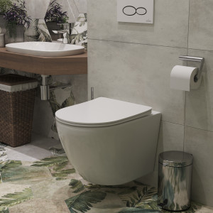 Подвесной унитаз Roxen Antares 530185-01 Rimless Soft Close