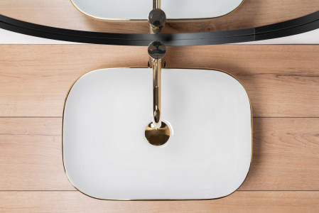 Донный клапан Roxen P02CH (chrome) с переливом