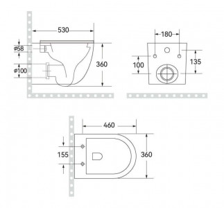 Комплект 6 в 1 Roxen StounFix Dual Fresh 868416 (состоит из: 710200, Caspia 410280BG, 530205-01-L)