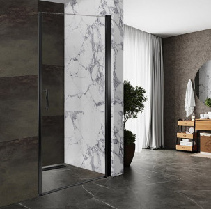 Душевая дверь Roxen Astra 580110-80B черный 80