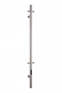 Полотенцесушитель электрический Boheme Uno NICKEL BRUSH 110x122x1500 мм (726-NB)