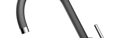 Кухонный смеситель Omoikiri Shinagawa-BL-BN 4994252 нержавеющая сталь