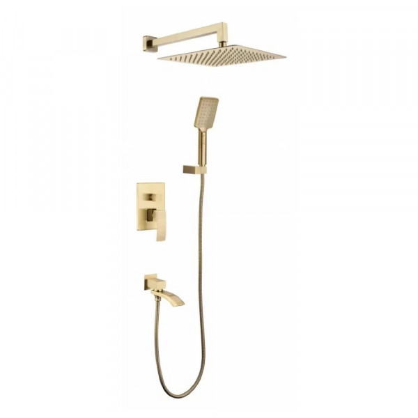Душевая система встраиваемая Grocenberg GB5007BR бронза