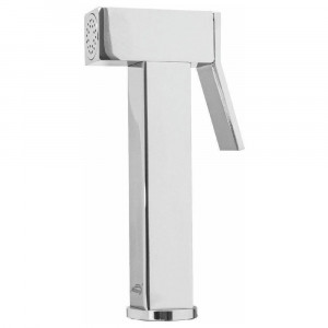 Гигиенический душ со смесителем встраиваемый Hansberge H3077W хром/белый