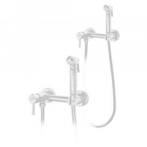 Гигиенический душ со смесителем Hansberge H0099WW белый