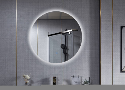 Зеркало Roxen Brimen 80x80 с подогревом