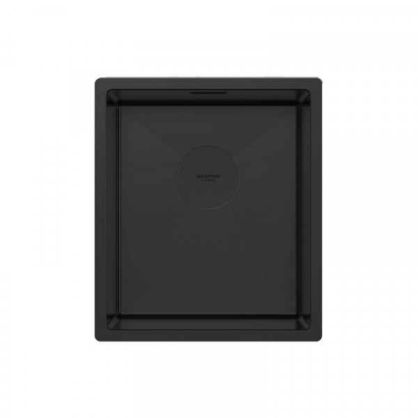 Кухонная мойка Paulmark NEXT 38 UNI PM213844-MBN черный матовый 38х44 см