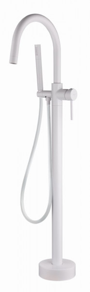 Смеситель напольный Boheme Uno Matt White 469-MW