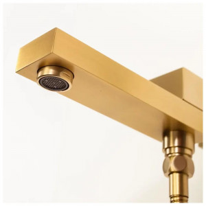 Душевая система встраиваемая Hansberge H6075MG матовое золото