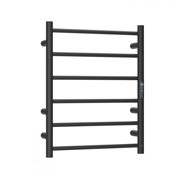 Электрический полотенцесушитель Roxen Caspia 11070-5063B черный матовый 50 х 63