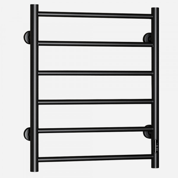 Электрический полотенцесушитель Roxen Caspia 11070-5365B черный матовый 53 х 65