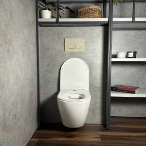 Кнопка для инсталляции Roxen Caspia 410280BG бежевый