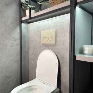 Кнопка для инсталляции Roxen Caspia 410280BG бежевый