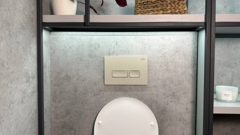 Кнопка для инсталляции Roxen Caspia 410280BG бежевый