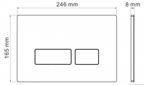 Комплект 6 в 1 Roxen StounFix Dual Fresh 966662 (состоит из: 710200, Caspia 410280BG, 530155-01)