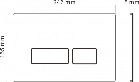 Комплект 6 в 1 Roxen StounFix Dual Fresh 592045 (состоит из: 710200, Caspia 410280CH, 530135-01)