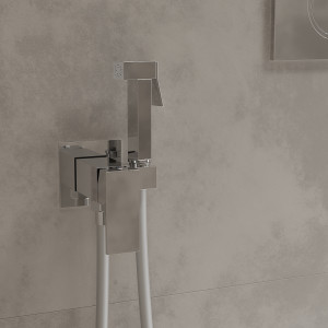 Смеситель встраиваемый Roxen Caspia 500960-CH с гигиеническим душем хром