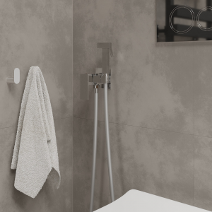 Смеситель встраиваемый Roxen Caspia 500960-CH с гигиеническим душем хром