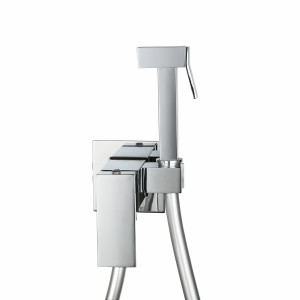 Смеситель встраиваемый Roxen Caspia 500960-CH с гигиеническим душем хром