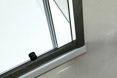 Душевой уголок Roxen Caspia 55060-100B 100х80 черный