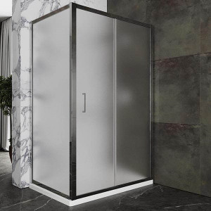 Душевой уголок Roxen Caspia 55060-100C 100х80 хром