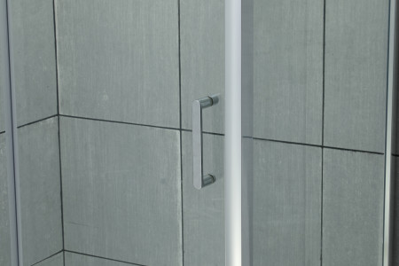 Душевой уголок Roxen Caspia 55060-100C 100х80 хром