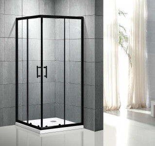 Душевой уголок Roxen Caspia 55060-90B 90х90 черный
