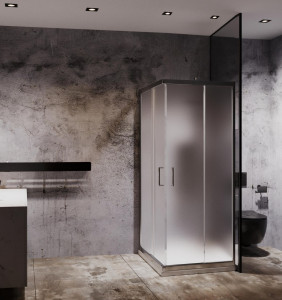 Душевой уголок Roxen Caspia 55060-90C 90х90 хром